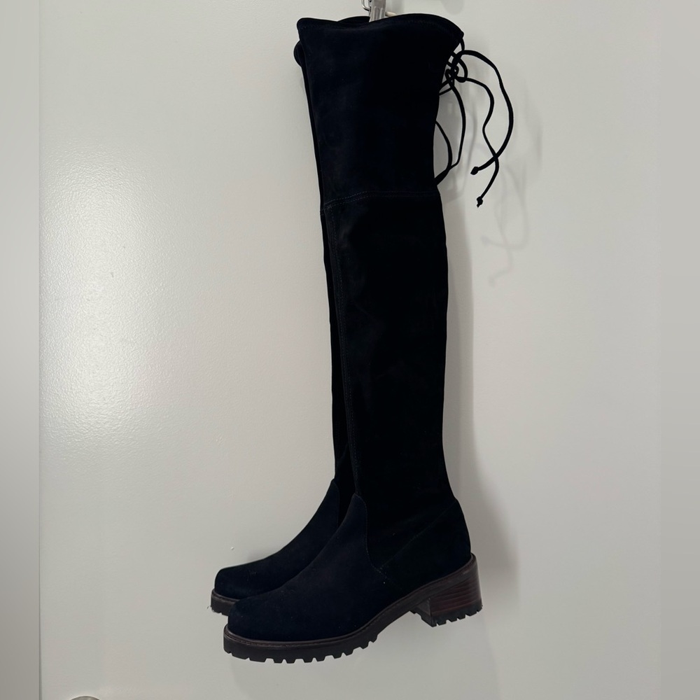 Stuart Weitzman Black Over-the-Knee Women's Boots